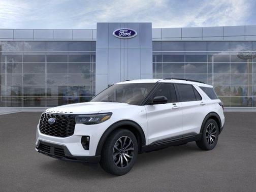 Star White 2026 Ford Explorer ST-Line