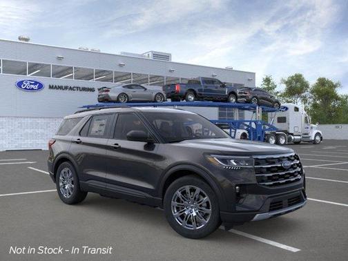 Agate Black Metallic 2026 Ford Explorer Active
