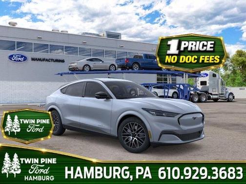Glacier Gray Metallic 2026 Ford Mustang Mach-E Premium