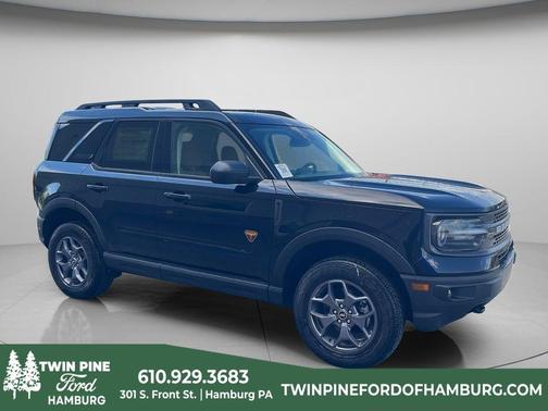 Shadow Black 2024 Ford Bronco Sport Badlands
