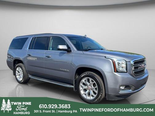 Satin Steel Metallic 2018 GMC Yukon XL SLT
