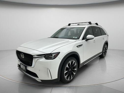 Rhodium White Metallic 2024 Mazda CX-90 Premium