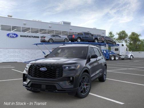 Agate Black Metallic 2026 Ford Explorer ST-Line