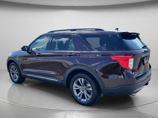 Red Metallic 2023 Ford Explorer XLT