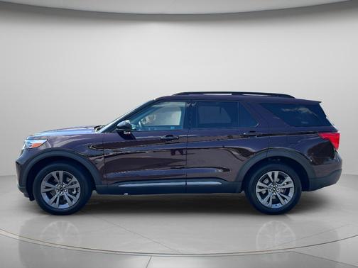 Red Metallic 2023 Ford Explorer XLT