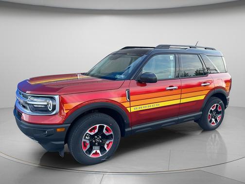 Chili Pepper Red 2024 Ford Bronco Sport Free Wheeling