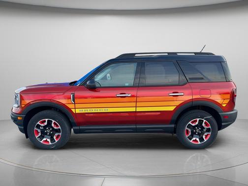 Chili Pepper Red 2024 Ford Bronco Sport Free Wheeling