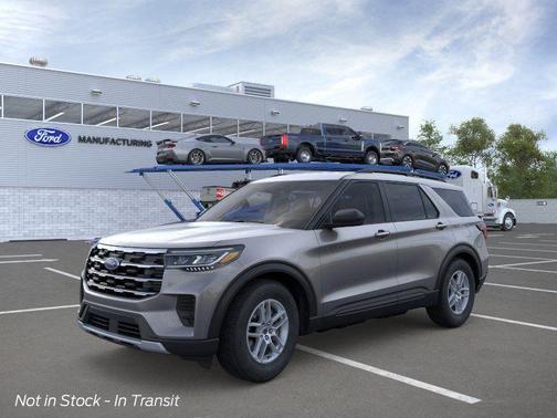 Carbonized Gray Metallic 2026 Ford Explorer Active
