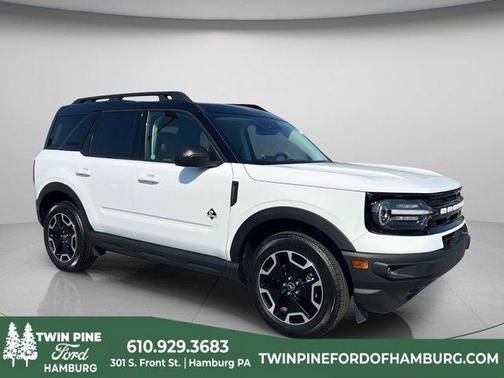 Oxford White 2023 Ford Bronco Sport Outer Banks