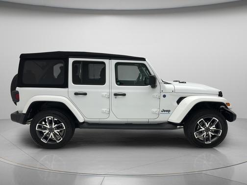 Bright White Clearcoat 2024 Jeep Wrangler 4xe Sport