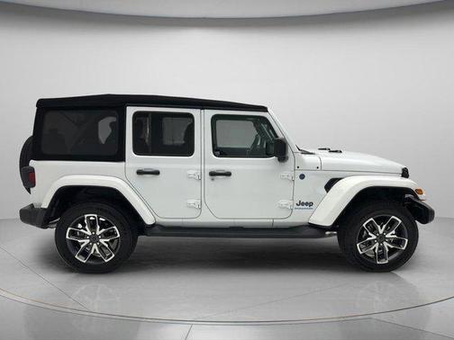 Bright White Clearcoat 2024 Jeep Wrangler 4xe Sport