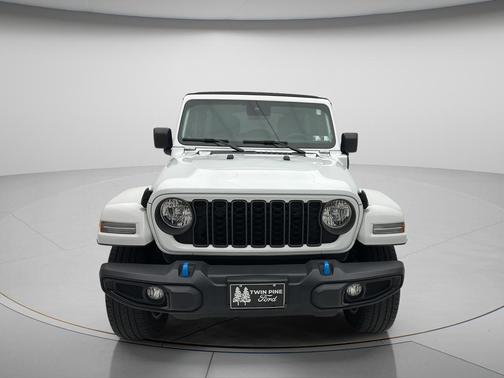 Bright White Clearcoat 2024 Jeep Wrangler 4xe Sport