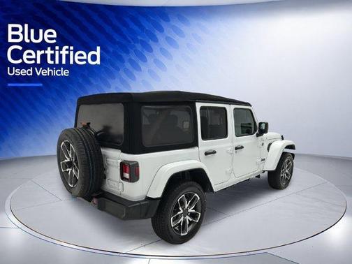 Bright White Clearcoat 2024 Jeep Wrangler 4xe Sport