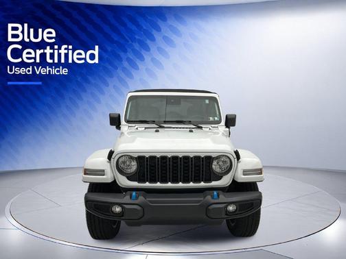 Bright White Clearcoat 2024 Jeep Wrangler 4xe Sport