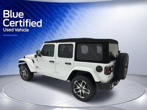 Bright White Clearcoat 2024 Jeep Wrangler 4xe Sport