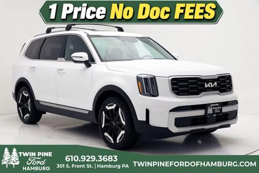 Glacial White Pearl 2025 Kia Telluride S