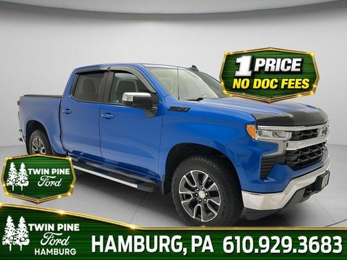 Glacier Blue Metallic 2023 Chevrolet Silverado 1500 LT