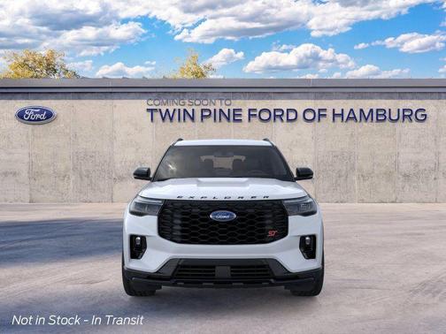 Space White Metallic 2026 Ford Explorer ST