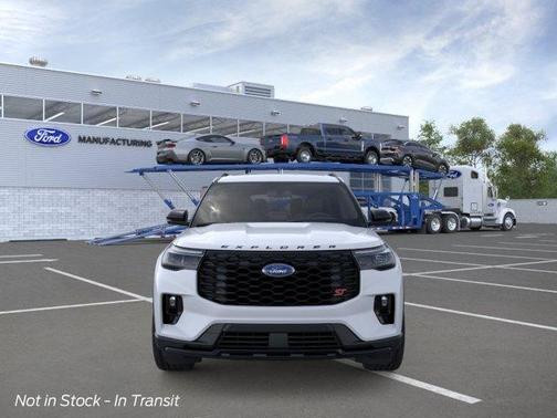 Space White Metallic 2026 Ford Explorer ST