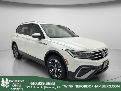 Pure White 2024 Volkswagen Tiguan 2.0T Wolfsburg Edition