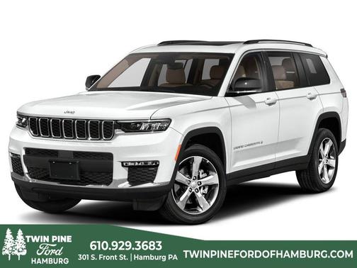 Bright White Clearcoat 2022 Jeep Grand Cherokee L Laredo
