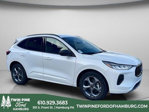 White Metallic 2024 Ford Escape ST-Line