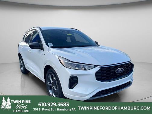 White Metallic 2024 Ford Escape ST-Line