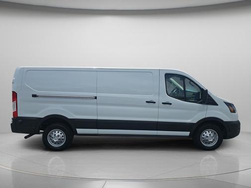 Oxford White 2024 Ford Transit-150 W/ BULKHEAD&SHELVES