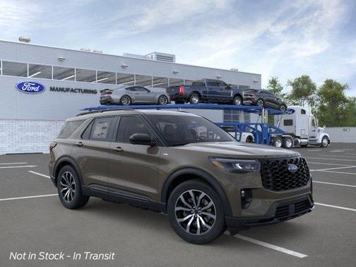 Gray 2026 Ford Explorer ST-Line