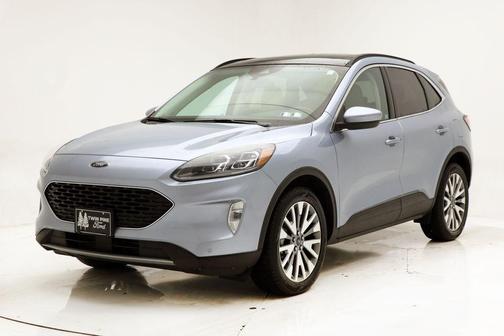Blue Silver Metallic 2022 Ford Escape Titanium