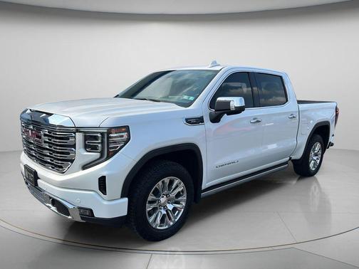 White Frost Tri-Coat 2023 GMC Sierra 1500 Denali