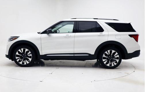 Star White 2026 Ford Explorer Platinum