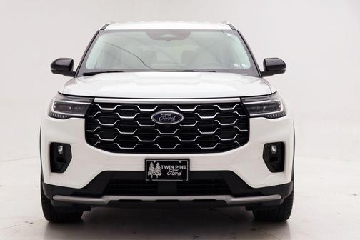 Star White 2026 Ford Explorer Platinum