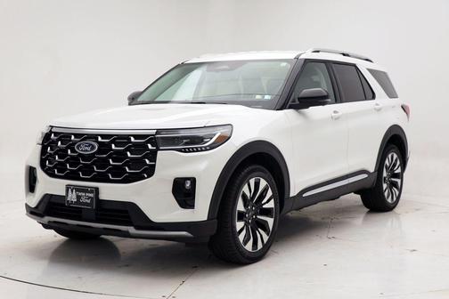 Star White 2026 Ford Explorer Platinum