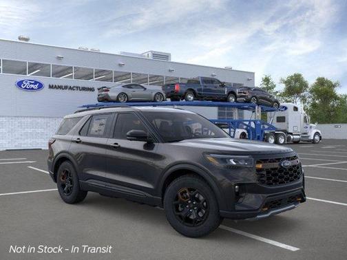 Agate Black Metallic 2026 Ford Explorer Tremor