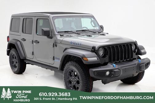 Sting Gray Clearcoat 2023 Jeep Wrangler 4xe Base