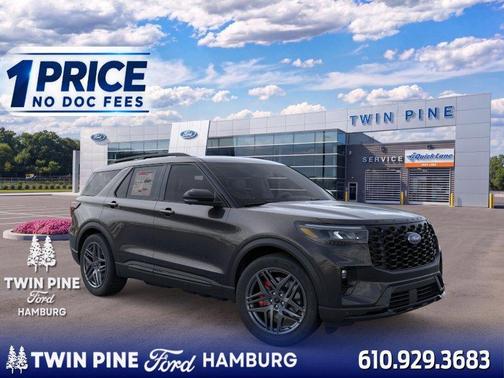 Agate Black Metallic 2026 Ford Explorer ST