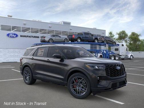 Agate Black Metallic 2026 Ford Explorer ST