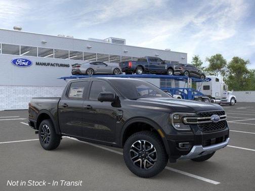 Shadow Black 2026 Ford Ranger Lariat