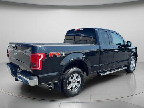 Shadow Black 2016 Ford F-150 Lariat