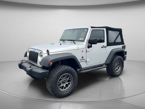 Bright Silver Clearcoat Metallic 2012 Jeep Wrangler Sport