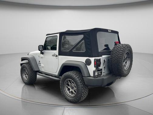 Bright Silver Clearcoat Metallic 2012 Jeep Wrangler Sport