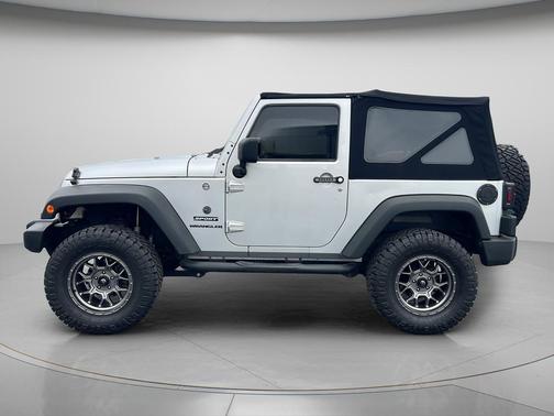 Bright Silver Clearcoat Metallic 2012 Jeep Wrangler Sport