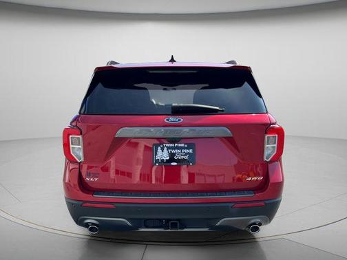 Red Metallic 2023 Ford Explorer XLT