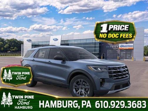 Medium Blue Metallic 2026 Ford Explorer Active