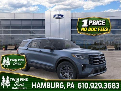 Medium Blue Metallic 2026 Ford Explorer Active