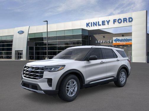 Silver Metallic 2025 Ford Explorer Active