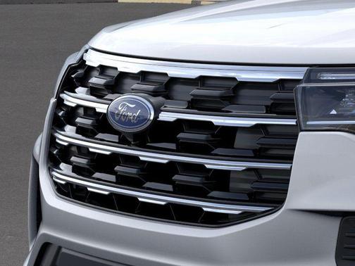 Silver Metallic 2025 Ford Explorer Active
