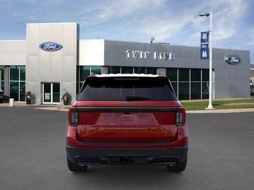 Red Metallic 2025 Ford Explorer ST-Line