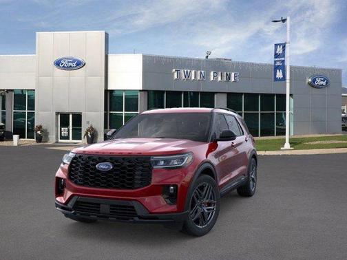 Red Metallic 2025 Ford Explorer ST-Line